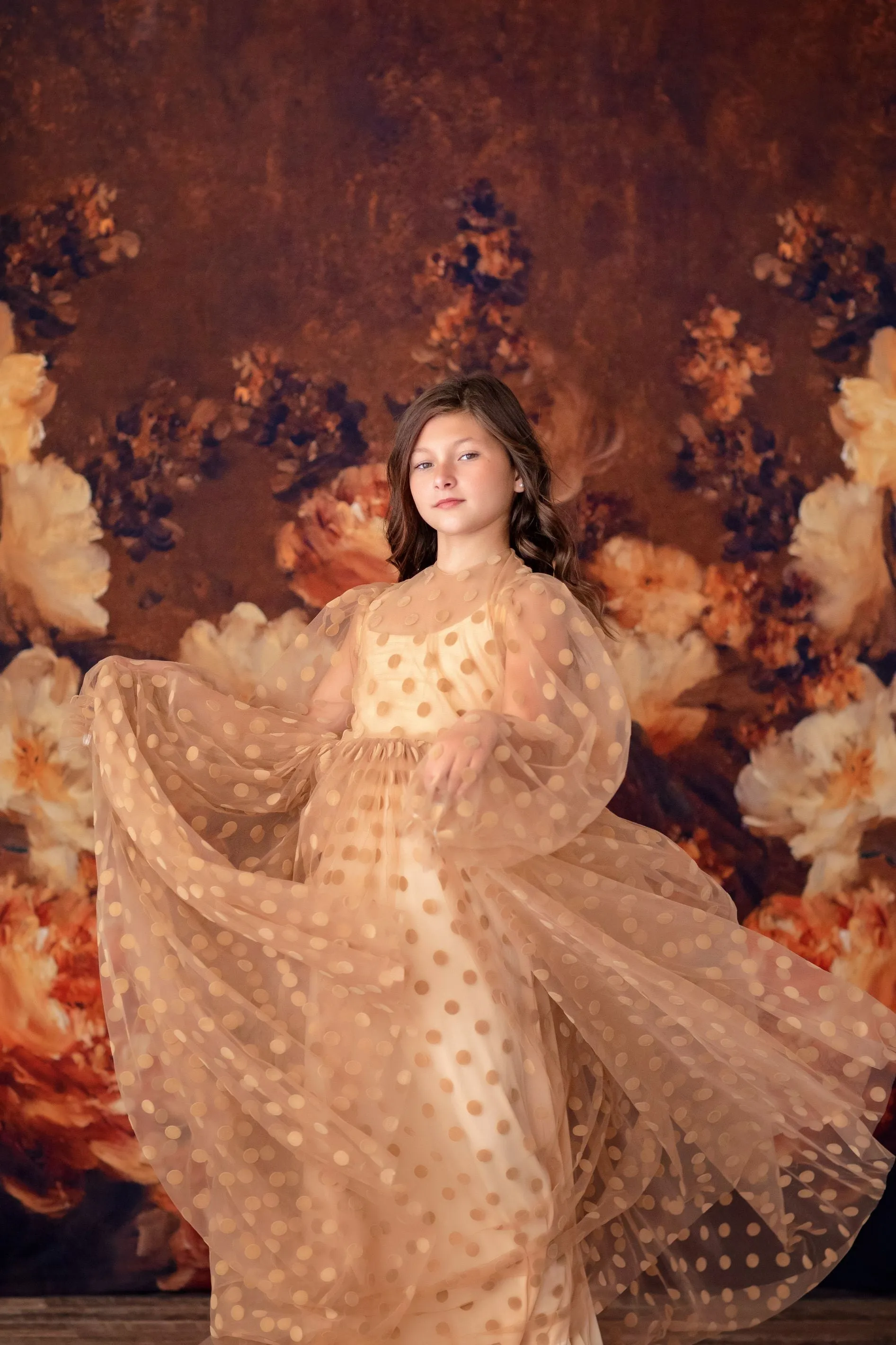 "Sara"-Beautiful boho inspired gown - (5 - 8 YEAR)