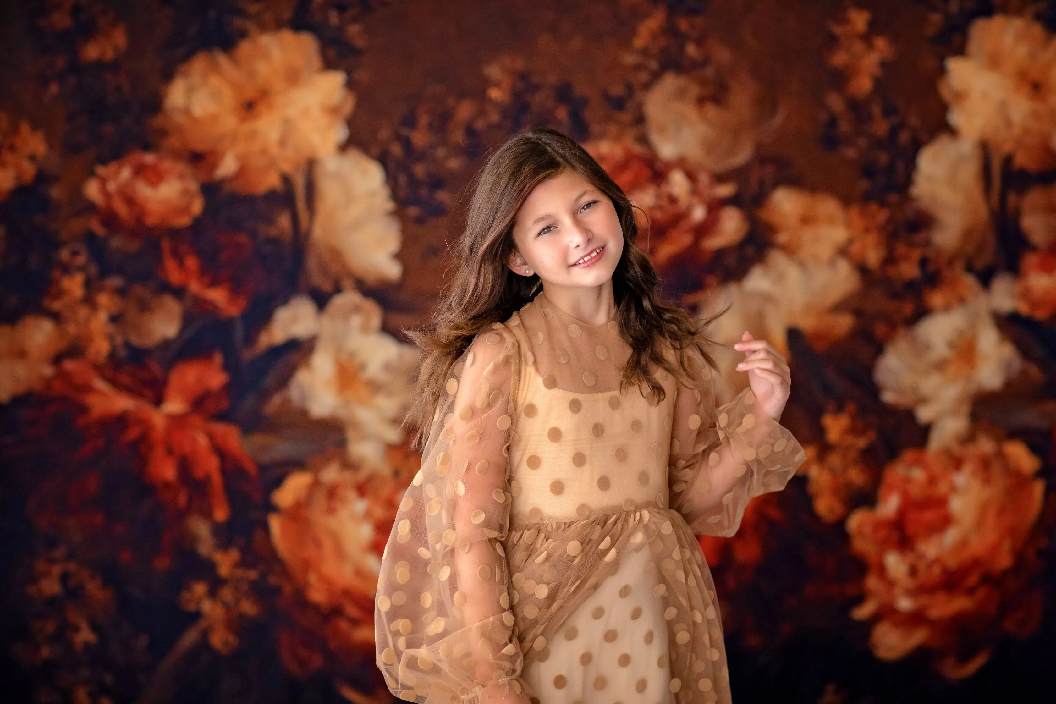"Sara"-Beautiful boho inspired gown - (5 - 8 YEAR)