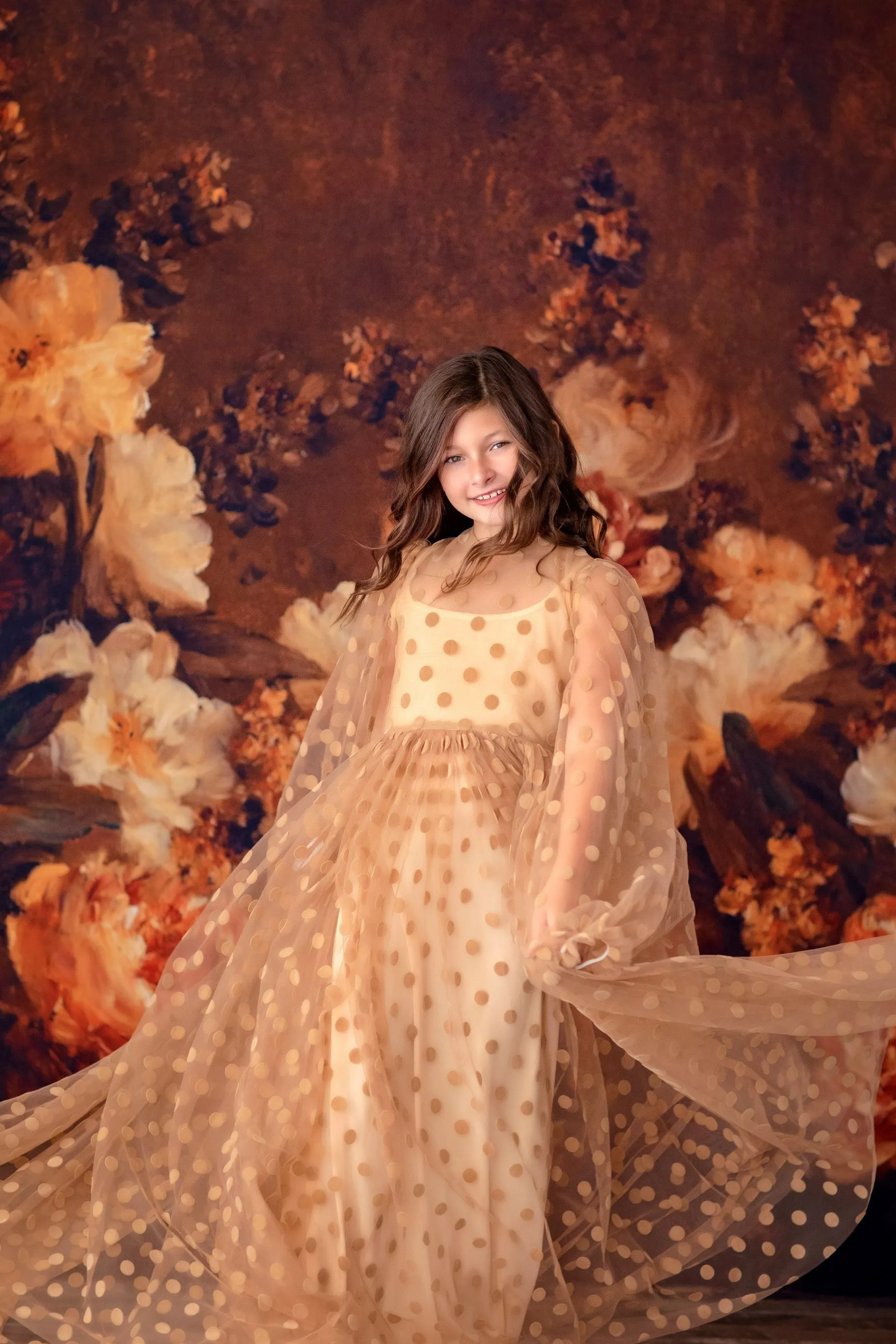 "Sara"-Beautiful boho inspired gown - (5 - 8 YEAR)