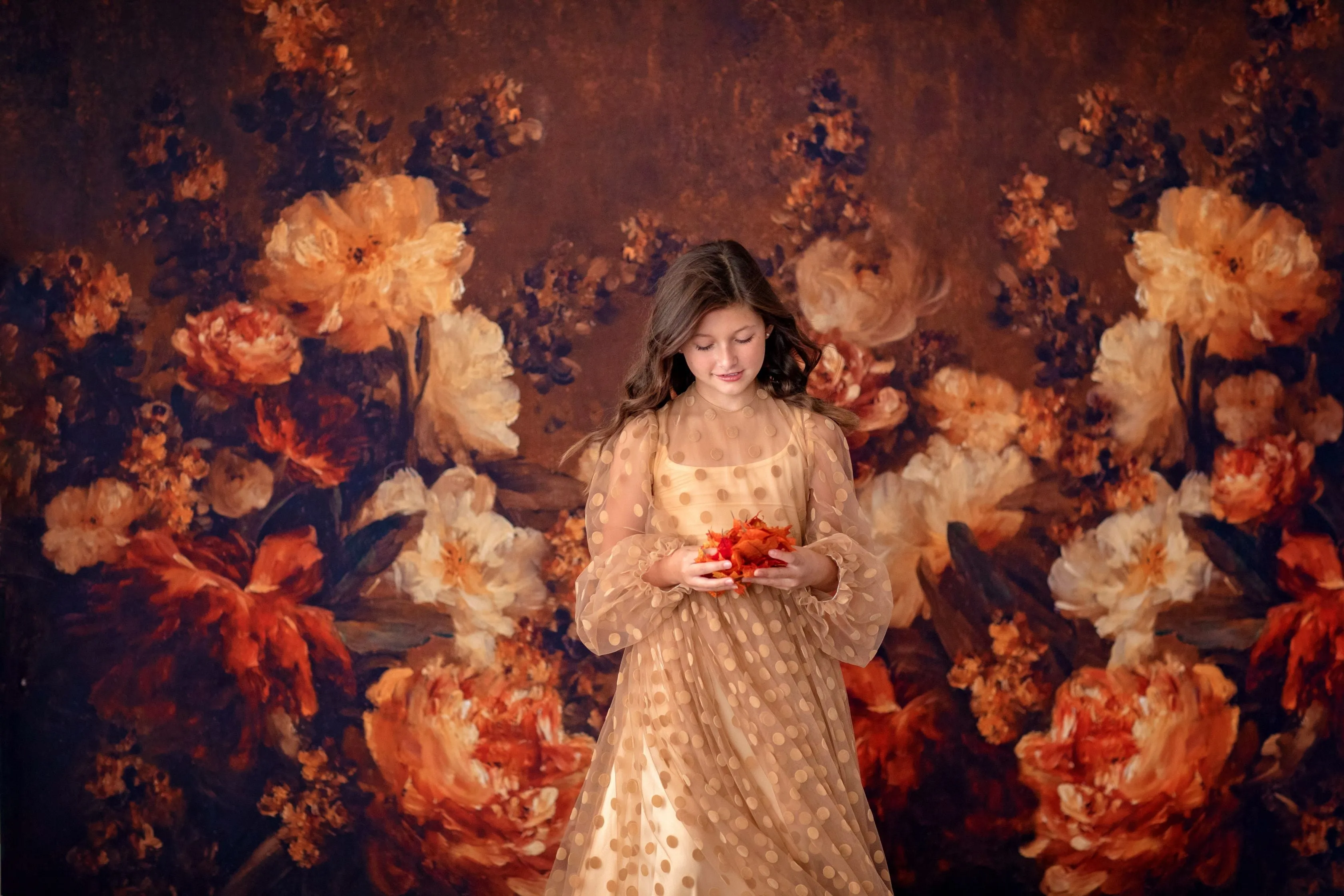 "Sara"-Beautiful boho inspired gown - (5 - 8 YEAR)