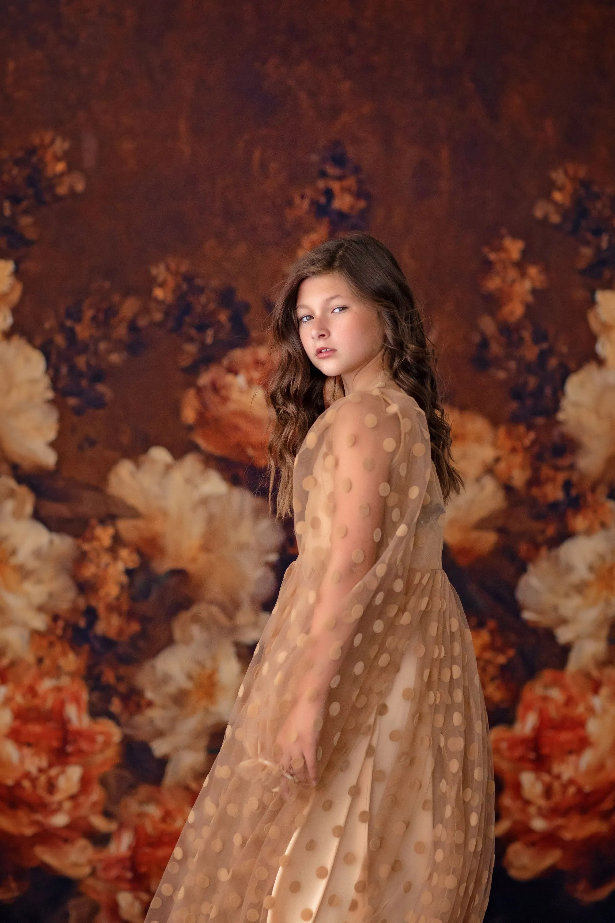 "Sara"-Beautiful boho inspired gown - (5 - 8 YEAR)