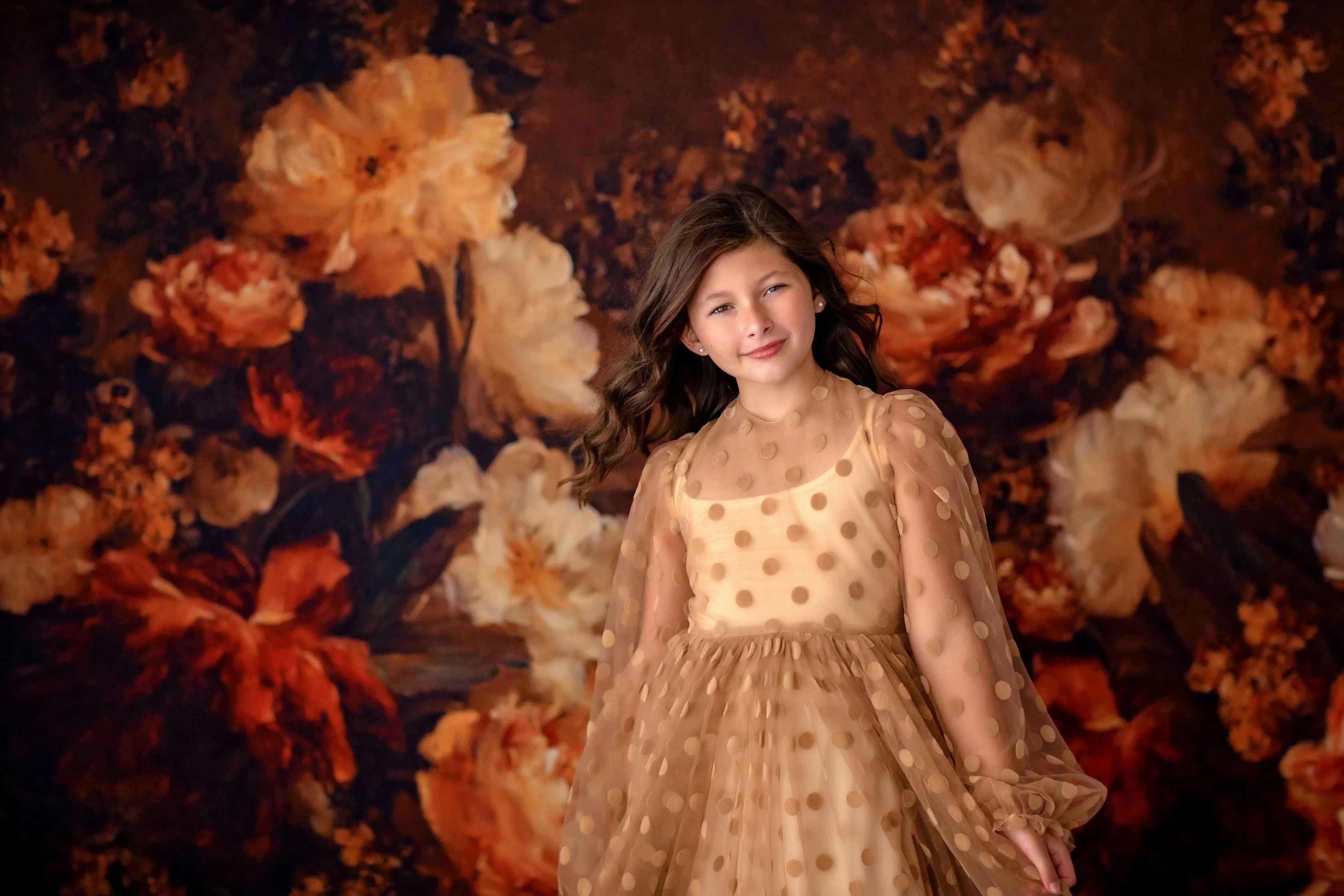 "Sara"-Beautiful boho inspired gown - (5 - 8 YEAR)