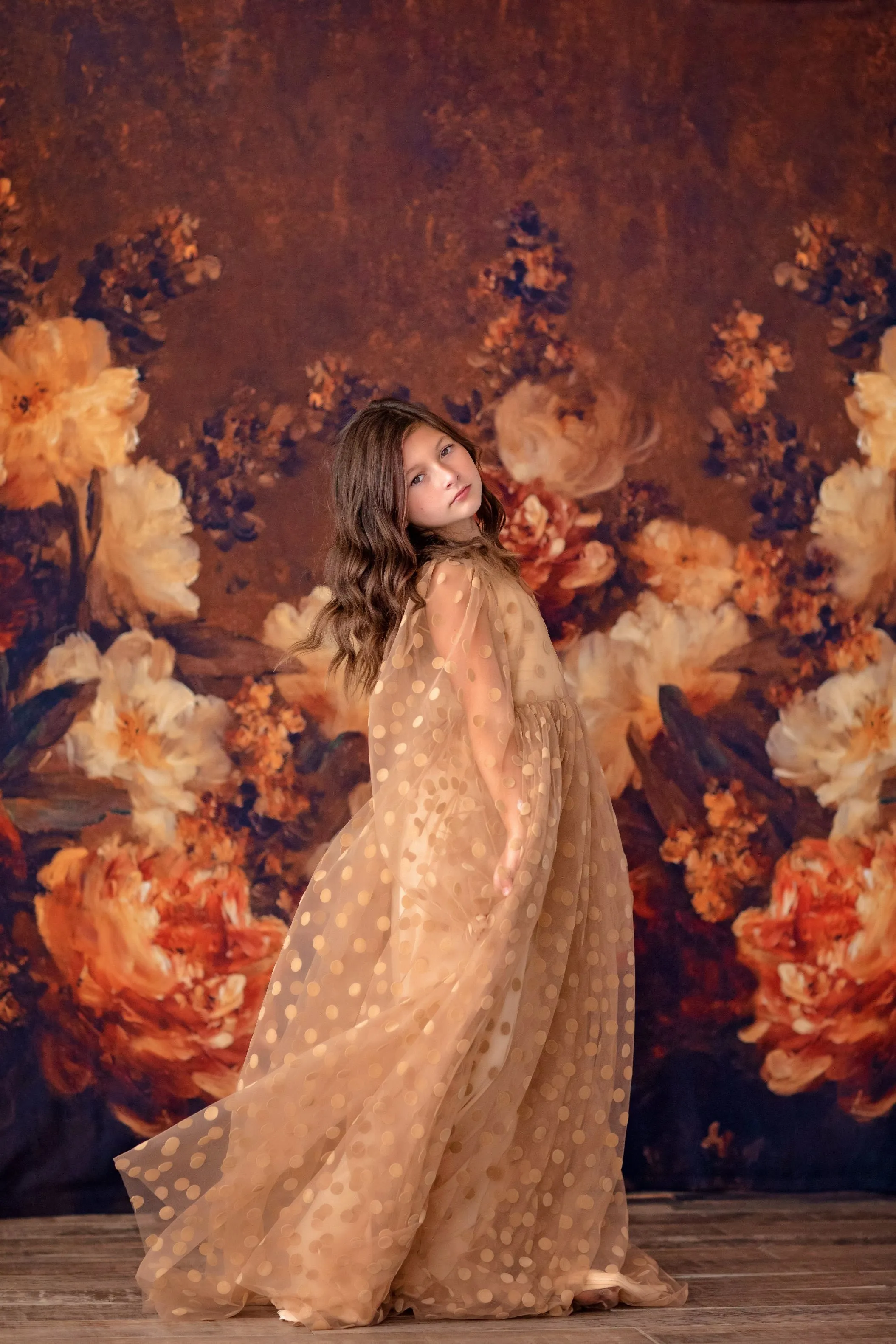 "Sara"-Beautiful boho inspired gown - (5 - 8 YEAR)