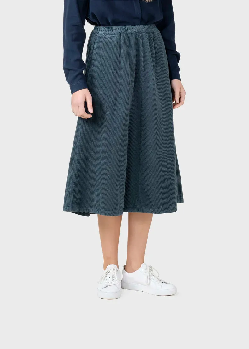 Ramona Cord Skirt (Moss Green) - Klitmller Collective