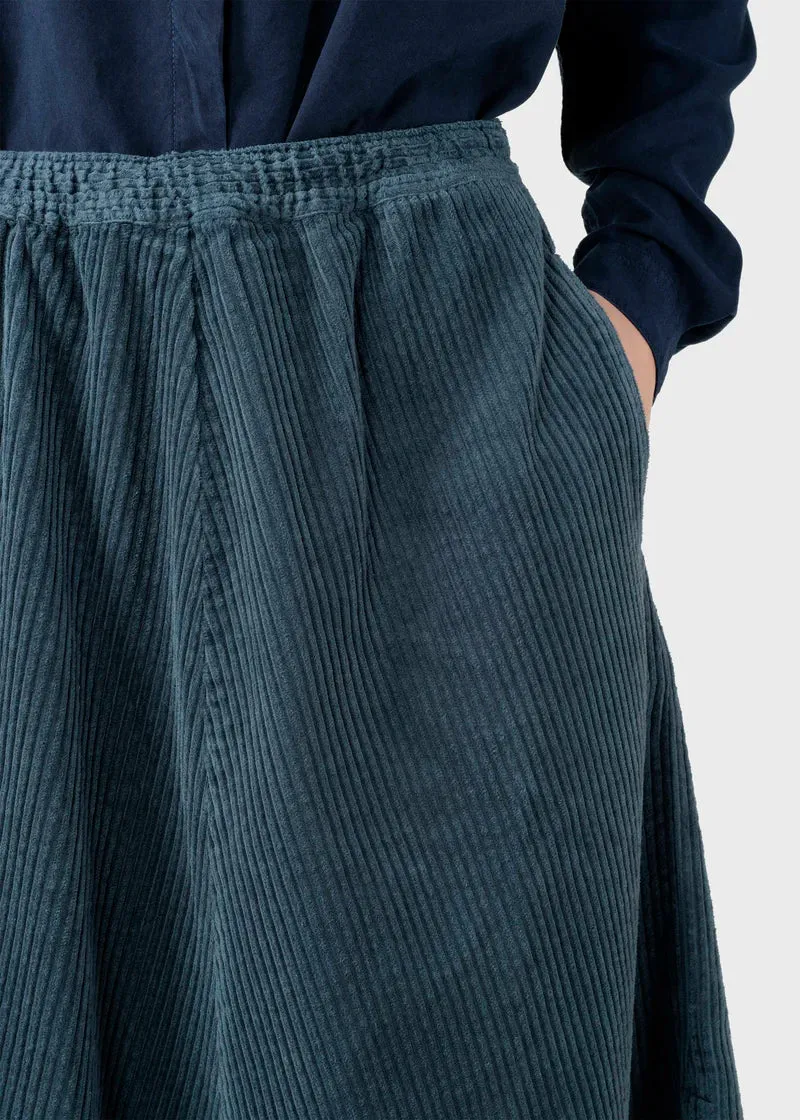 Ramona Cord Skirt (Moss Green) - Klitmller Collective