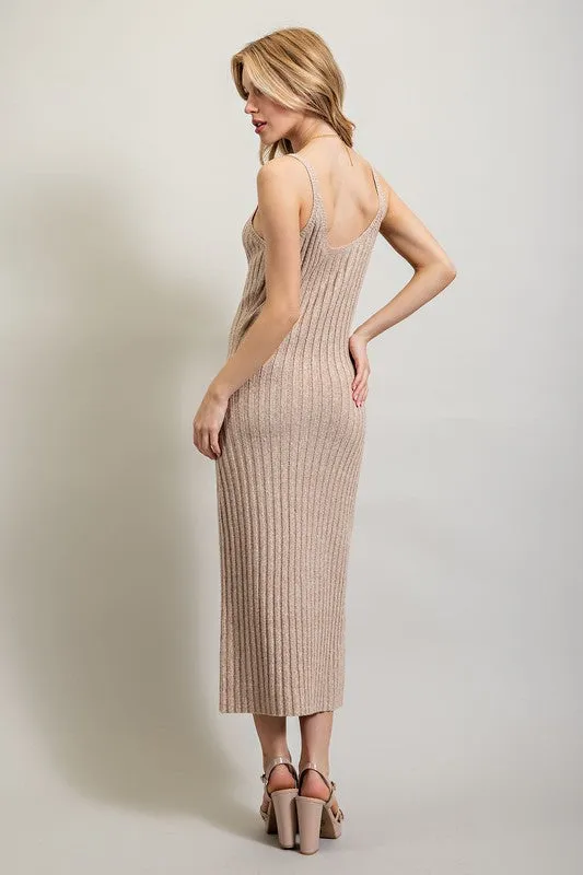 Ribbed Maxi Dress