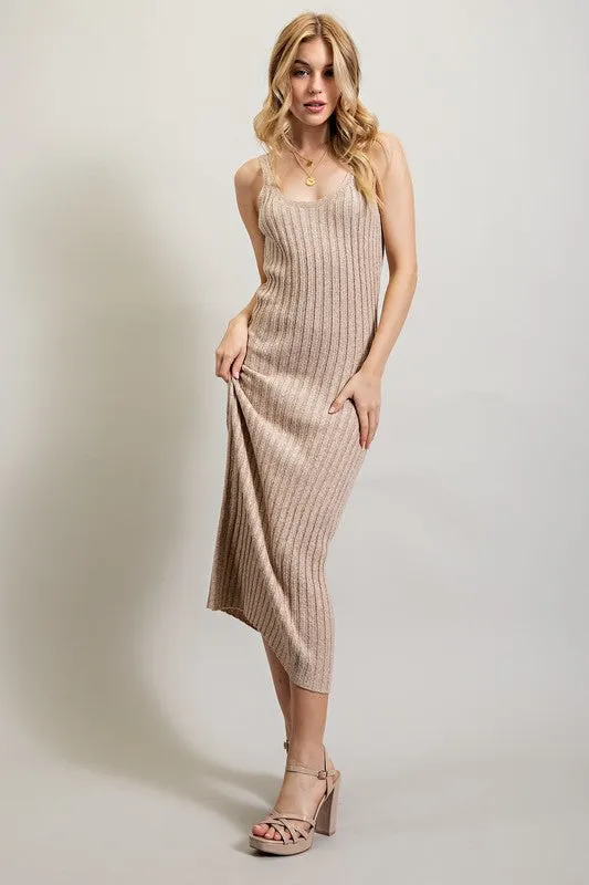 Ribbed Maxi Dress