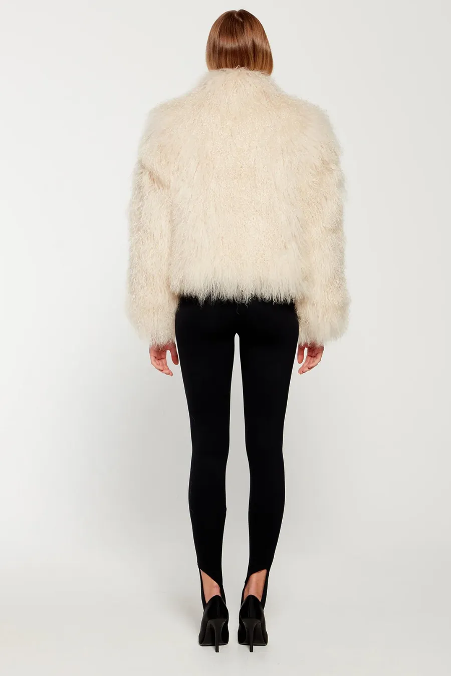 Rochelle Mongolian Jacket Cream