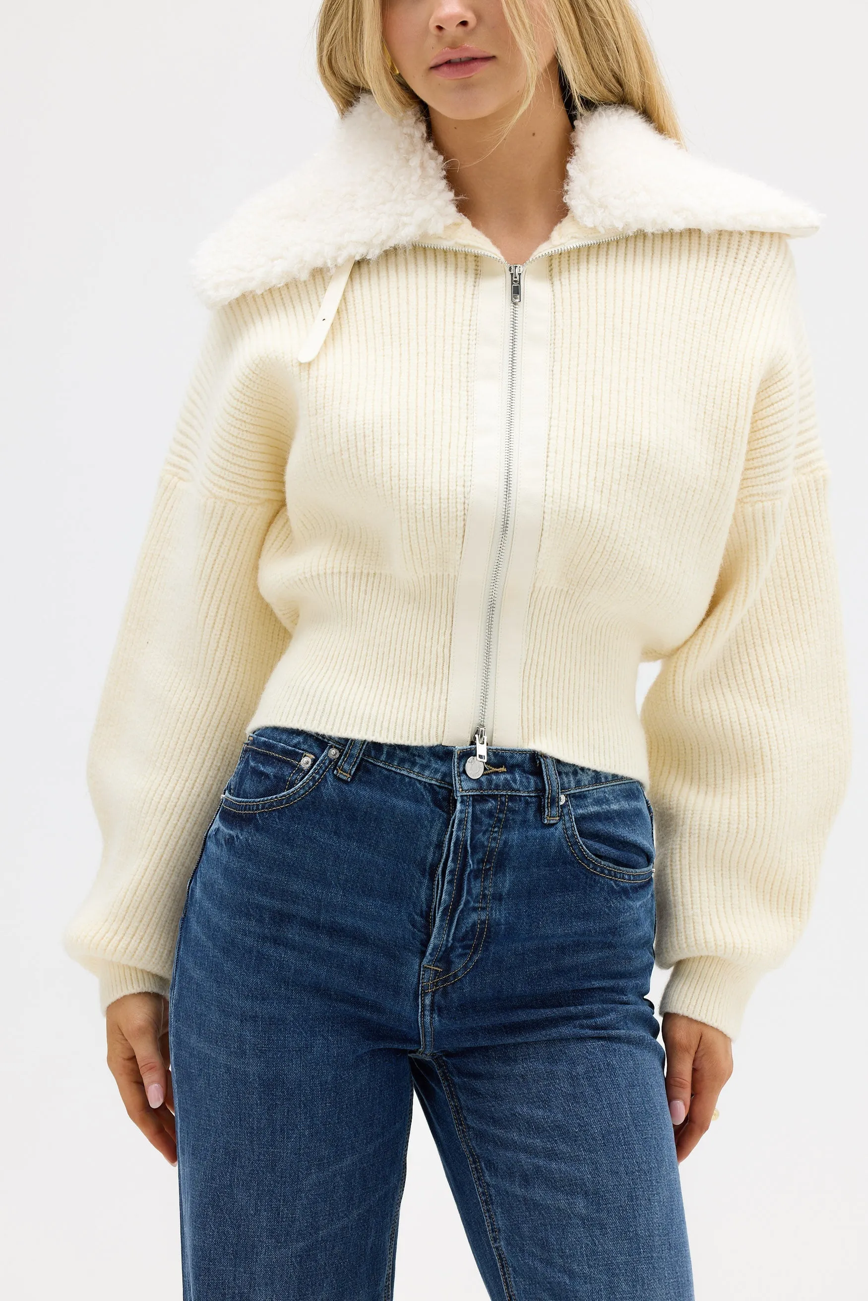 Ruby Knit Cardigan - Ivory