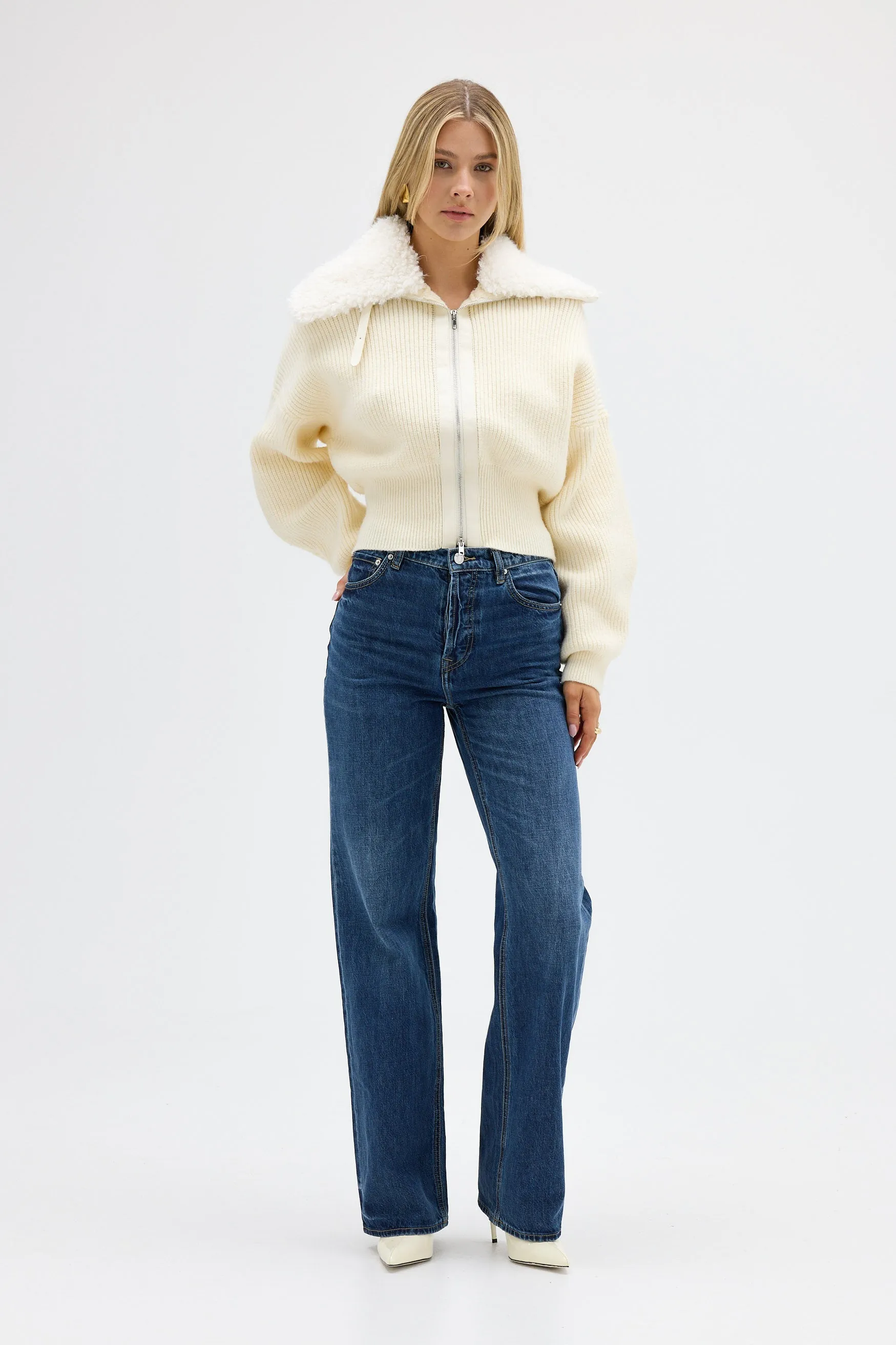 Ruby Knit Cardigan - Ivory