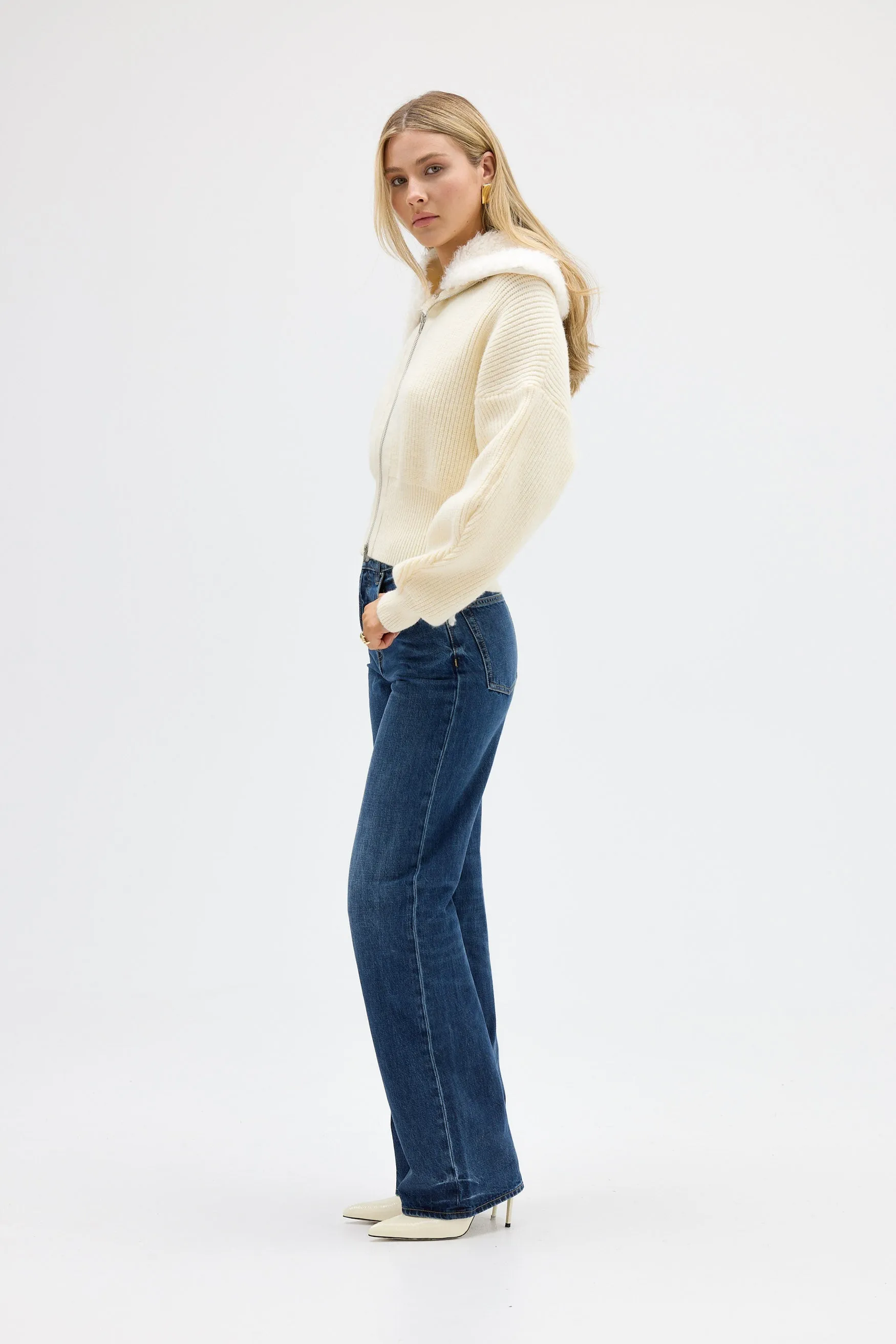 Ruby Knit Cardigan - Ivory