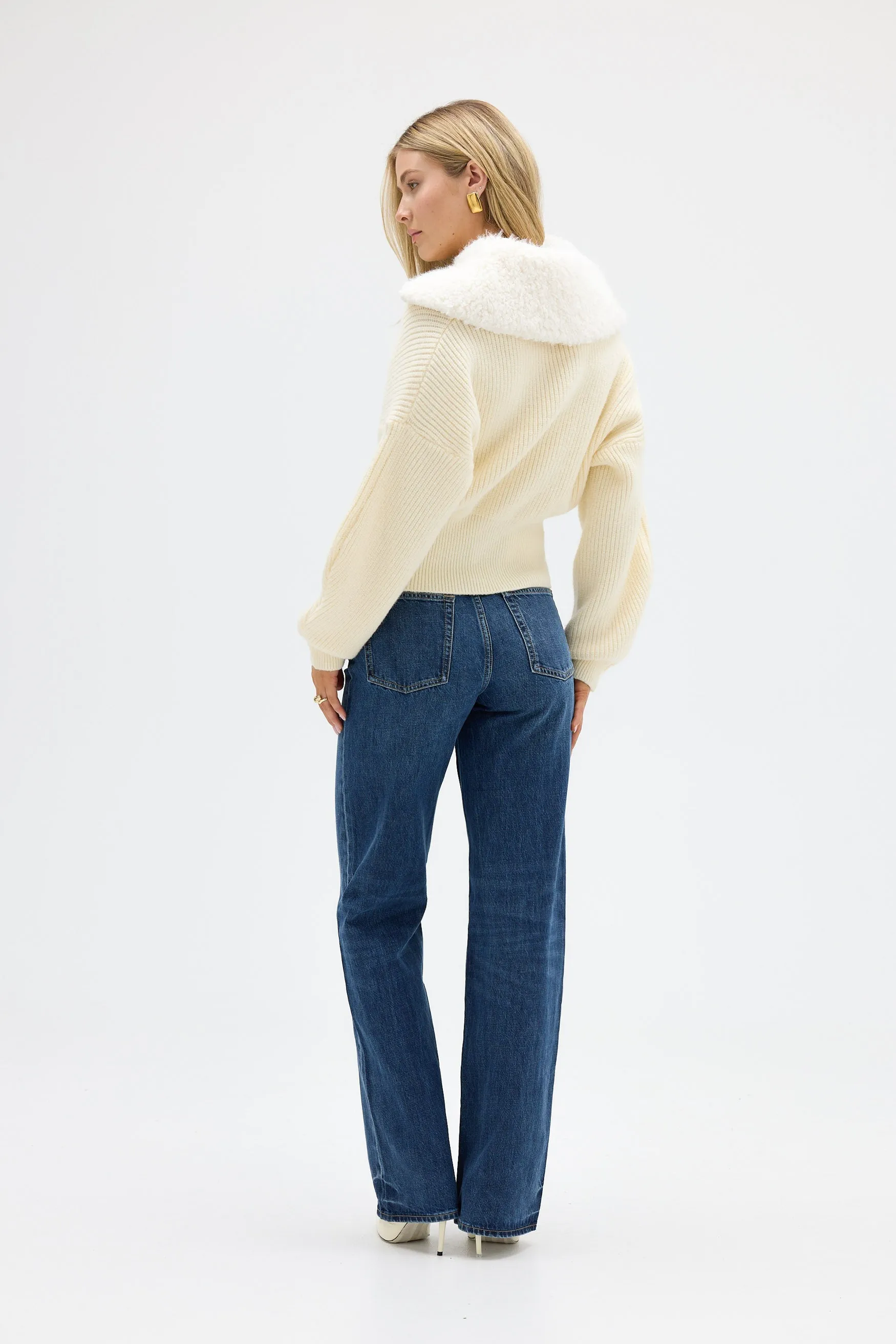 Ruby Knit Cardigan - Ivory