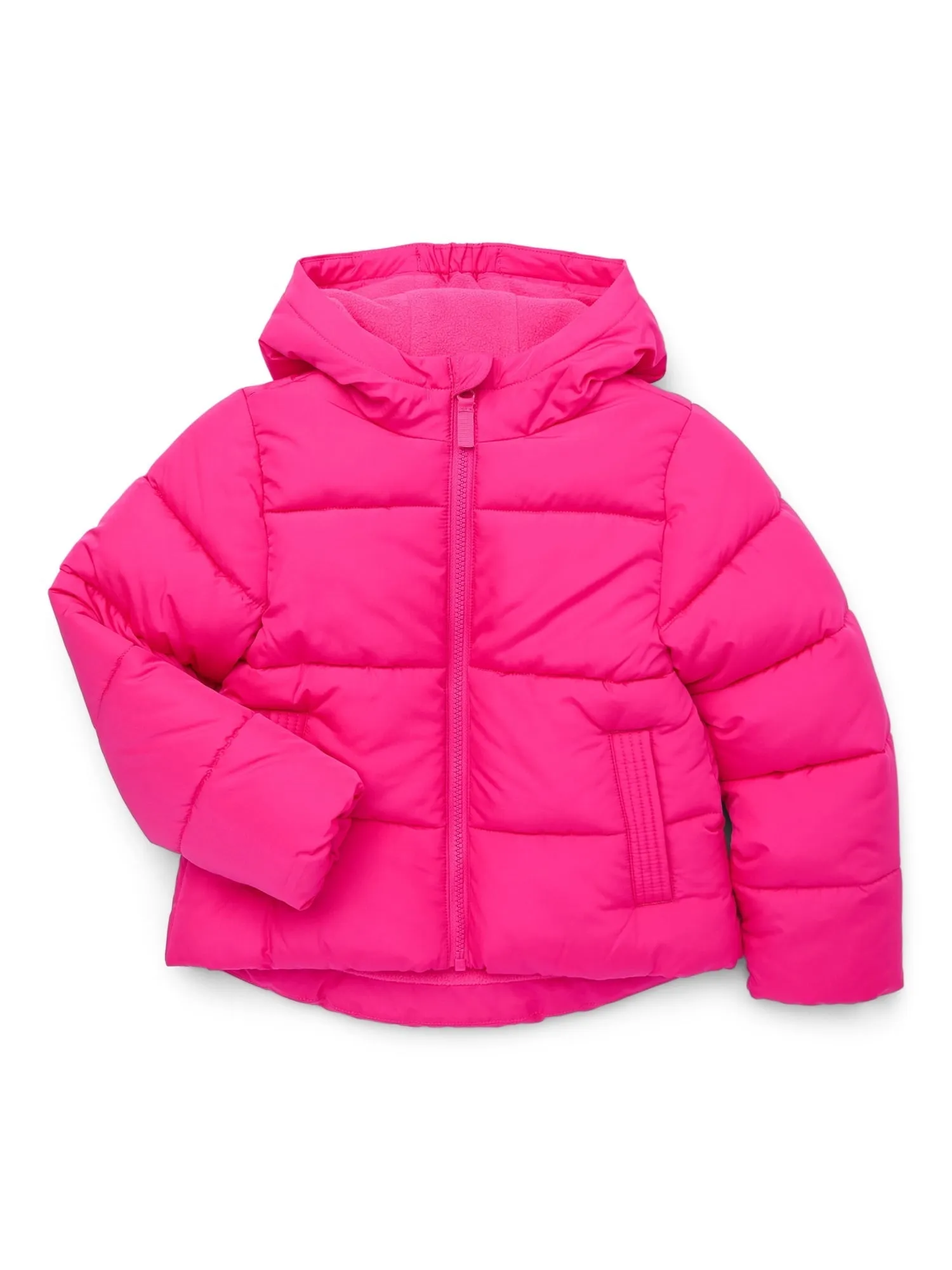 Swiss Tech Girls Heavy Weight Puffer Jacket 4-18