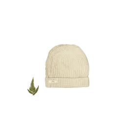 The Chunky Knit Hat - Bone