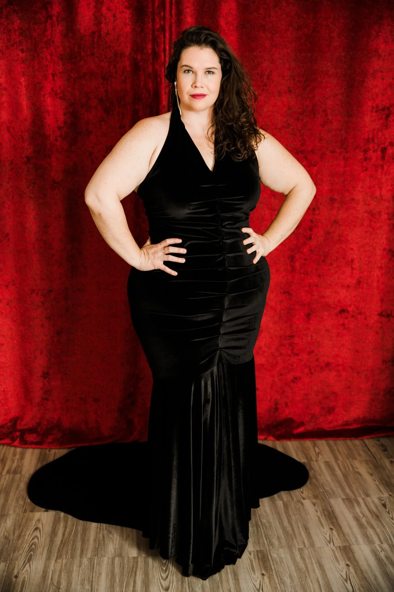 The Hollywood Evening Gown (Black)