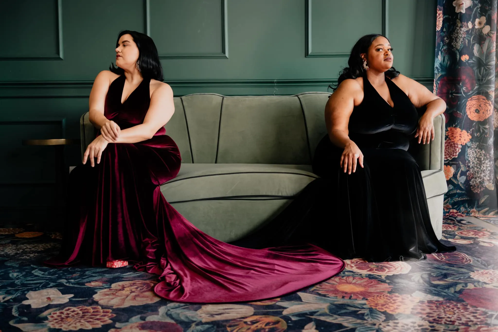 The Hollywood Evening Gown (Black)