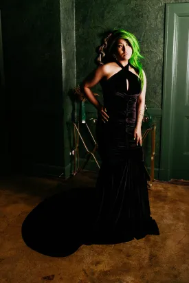 The Hollywood Evening Gown (Black)