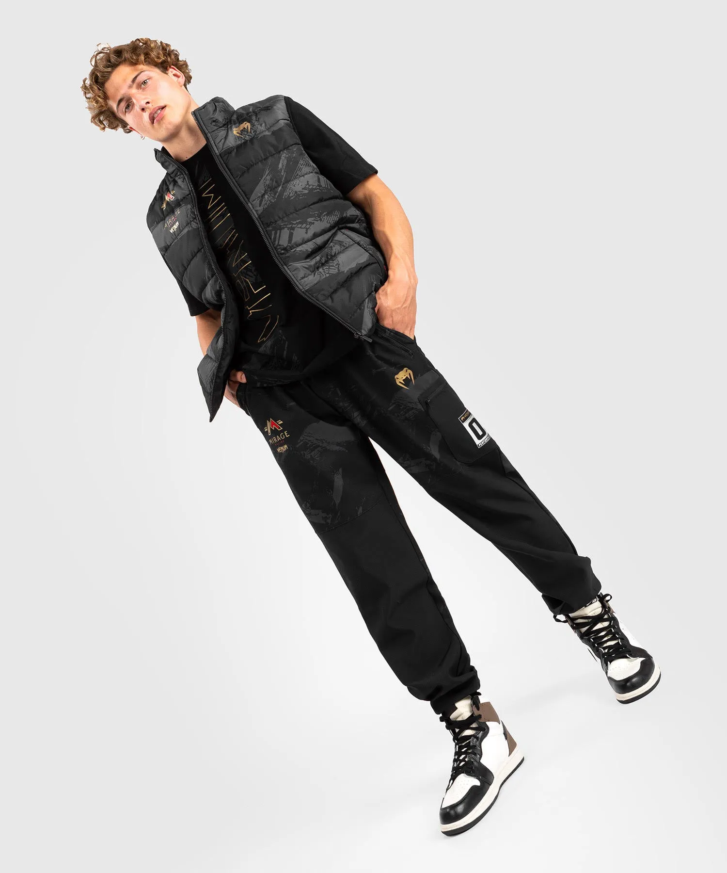 Venum x Mirage Sleeveless Down Jacket - Black/Gold