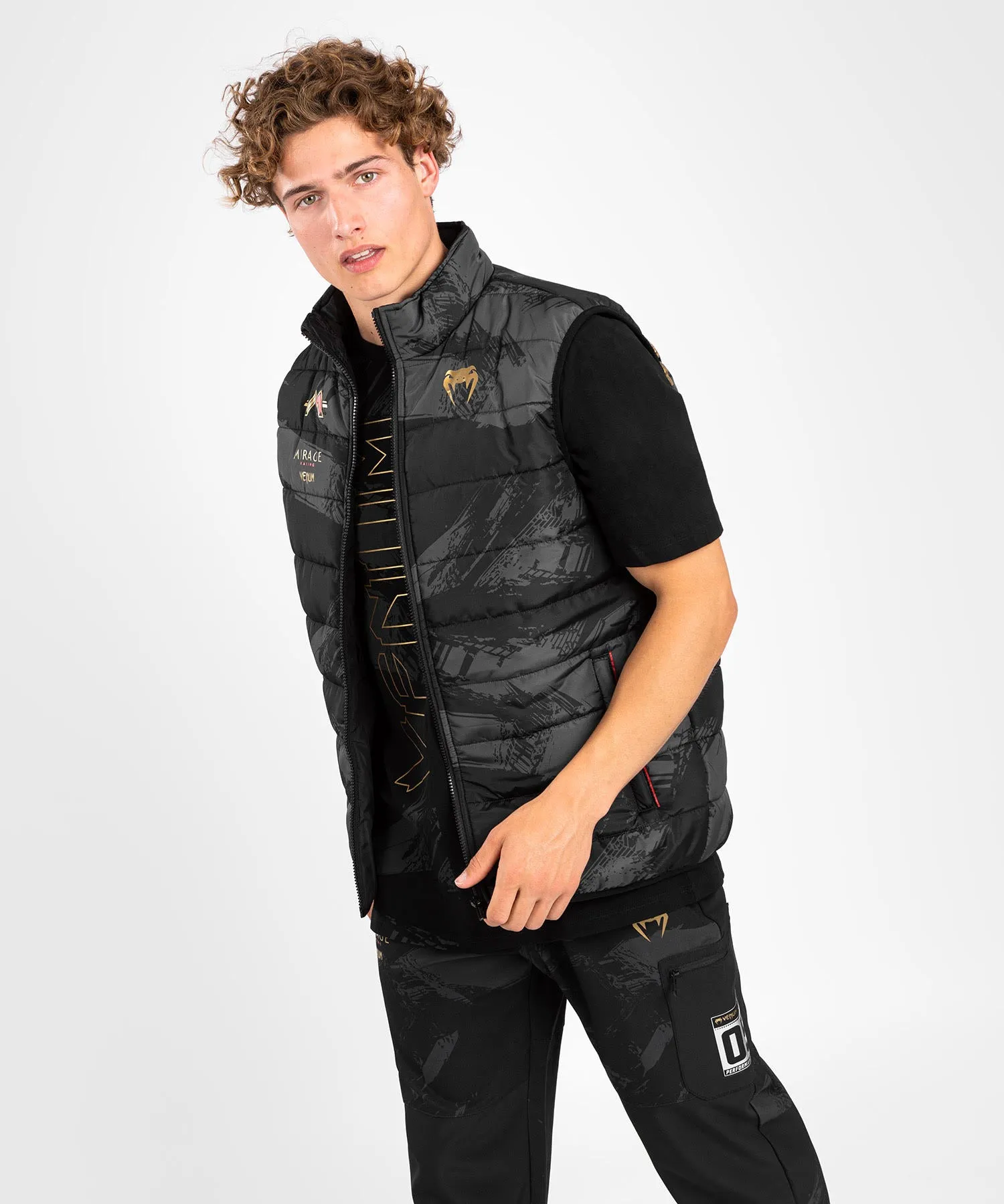 Venum x Mirage Sleeveless Down Jacket - Black/Gold