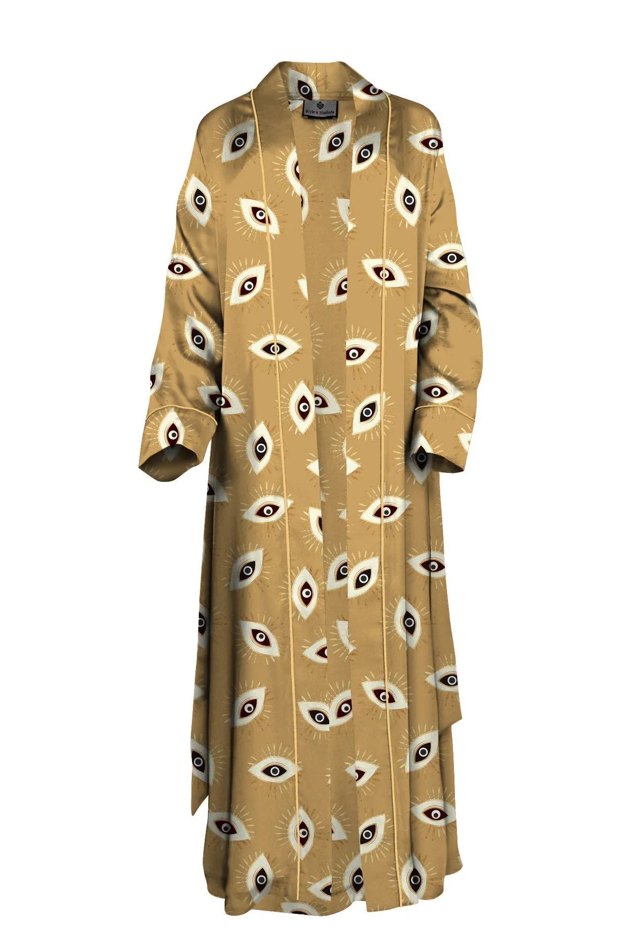 Women Silk Robe Dress
