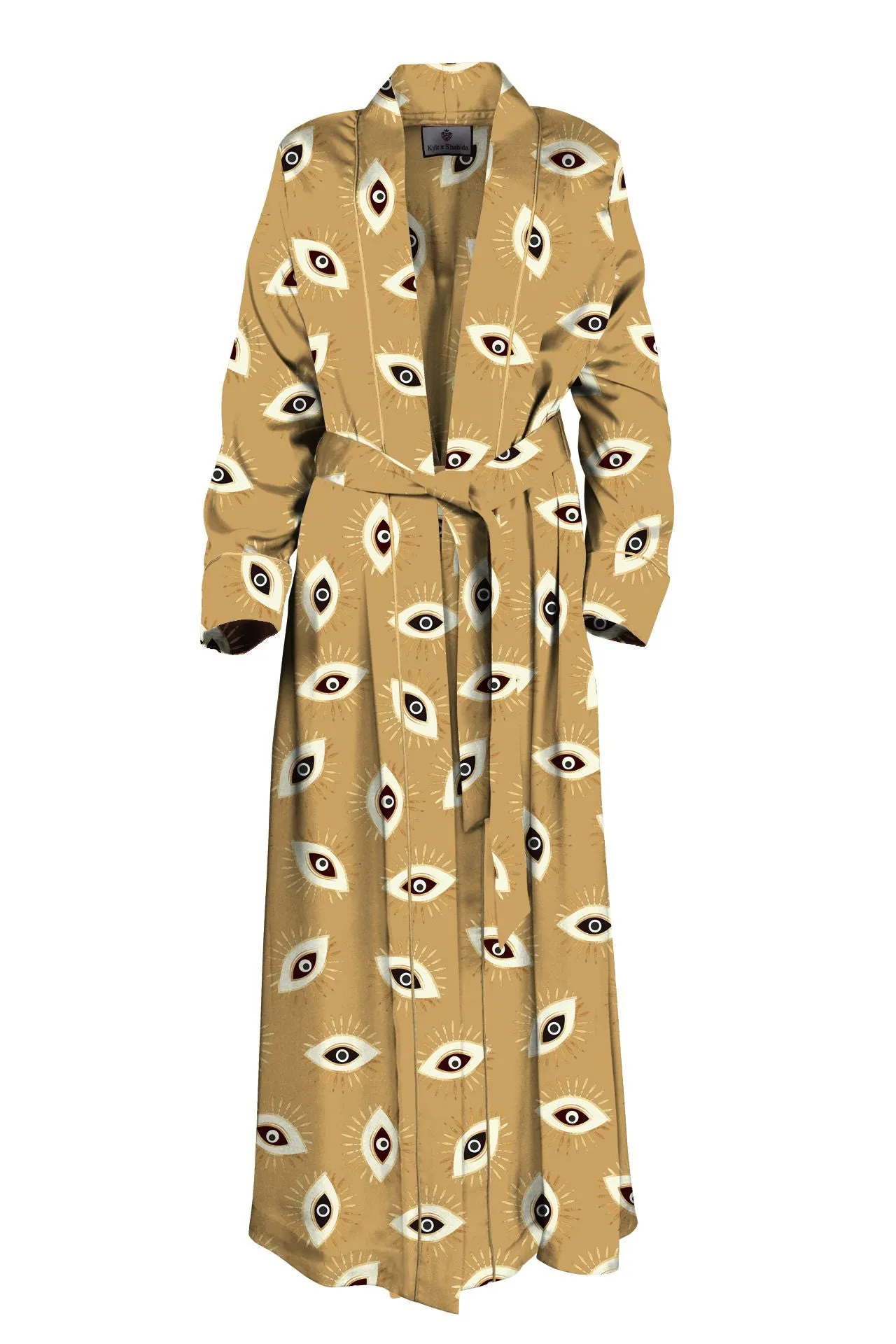 Women Silk Robe Dress