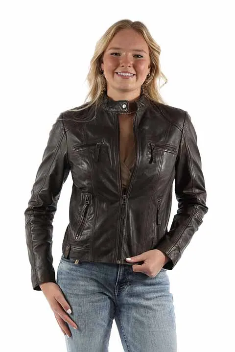 Women's Leather Jacket Collection: Scully Vintage Lamb Jacket